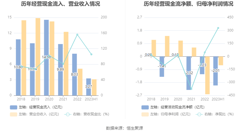 园林股份：2023年安博体育安博体育app下载上半年亏损609904万元(图9)